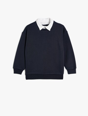 Koton Sweatshirt in Blue: front