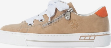 Rieker Låg sneaker i beige