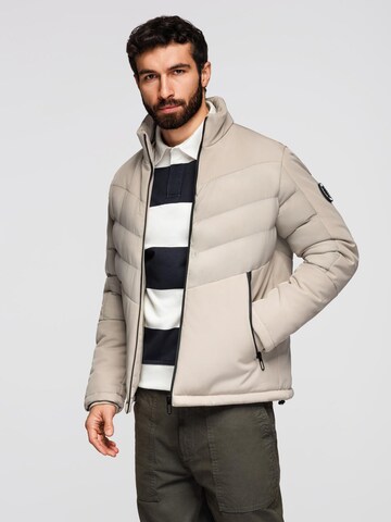Ombre Weatherproof jacket in Beige