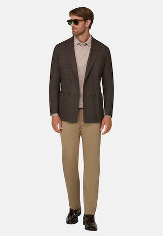 Boggi Milano Regular fit Blazer in Brown: front