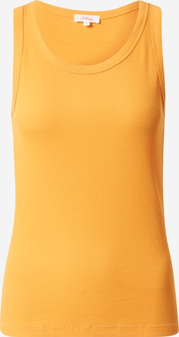 s.Oliver Top in Orange: front