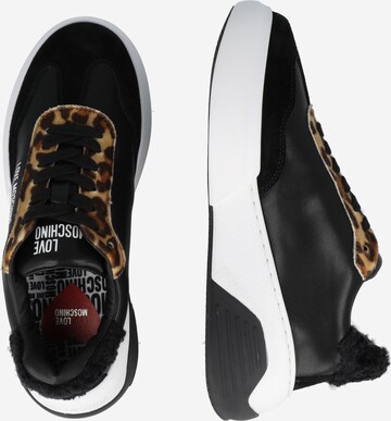 Sneaker bassa 'STAR LOVE' di Love Moschino in nero