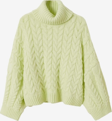 MANGO Sweater 'Calera' in Yellow: front