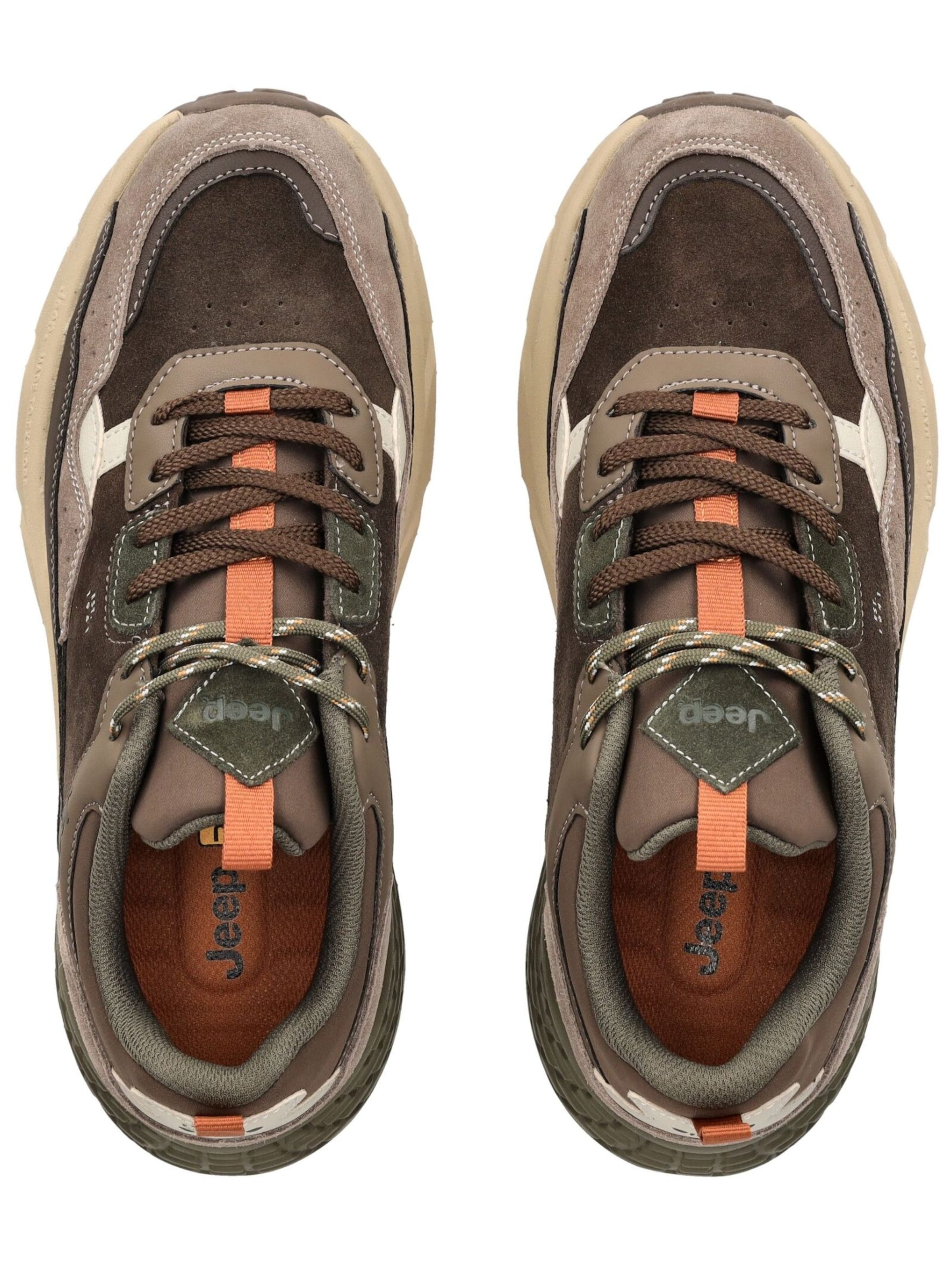 Jeep Platform trainers in Brown