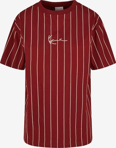 Karl Kani T-Shirt 'Essential' in L in dunkelrot / weiß, Produktansicht