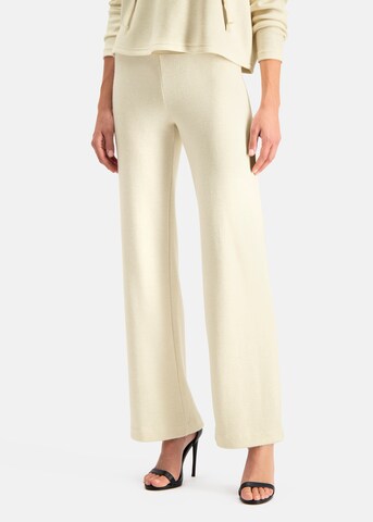 Nicowa Wide leg Pants 'Nowina' in White: front