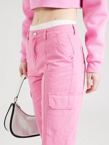 Regular Jeans cargo 'KATO KEA' b.young en rose