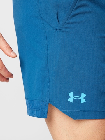 UNDER ARMOUR Normální Sportovní kalhoty 'Vanish' – modrá