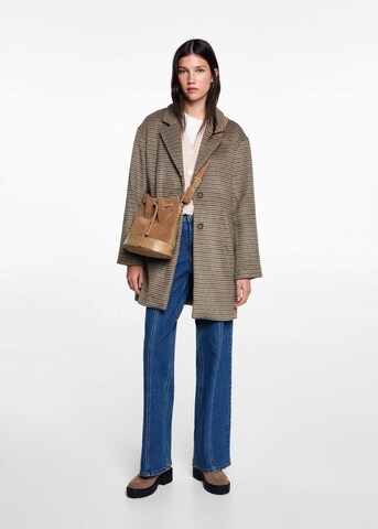 MANGO TEEN Mantel 'Forest' in Braun