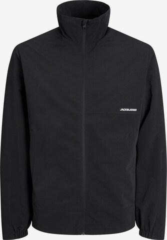 Jack & Jones Plus Performance Jacket in Black: front