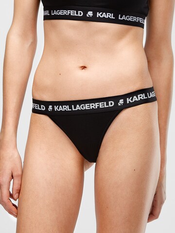 Karl Lagerfeld Slip - fekete