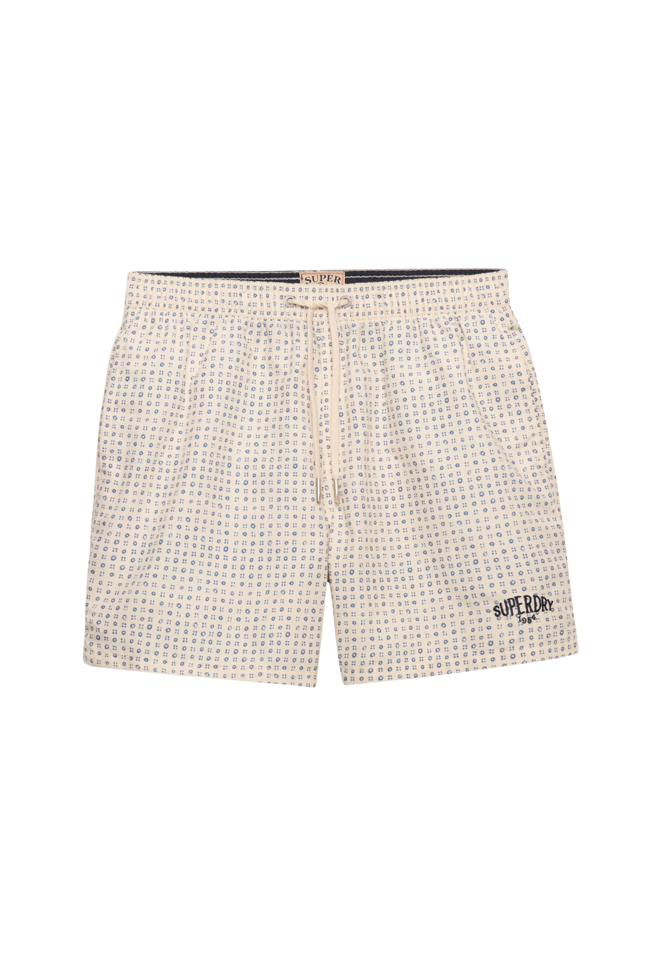 Superdry & Co Board Shorts in Beige: front