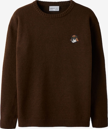 NAME IT Sweater in Brown: front