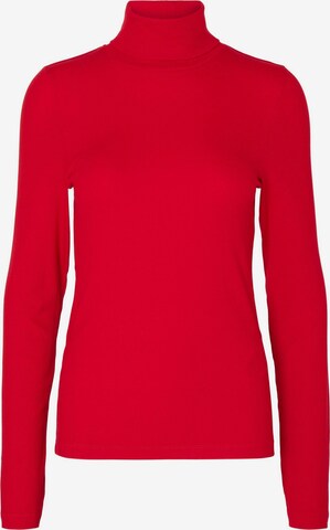 Pull-over SELECTED FEMME en rouge : devant