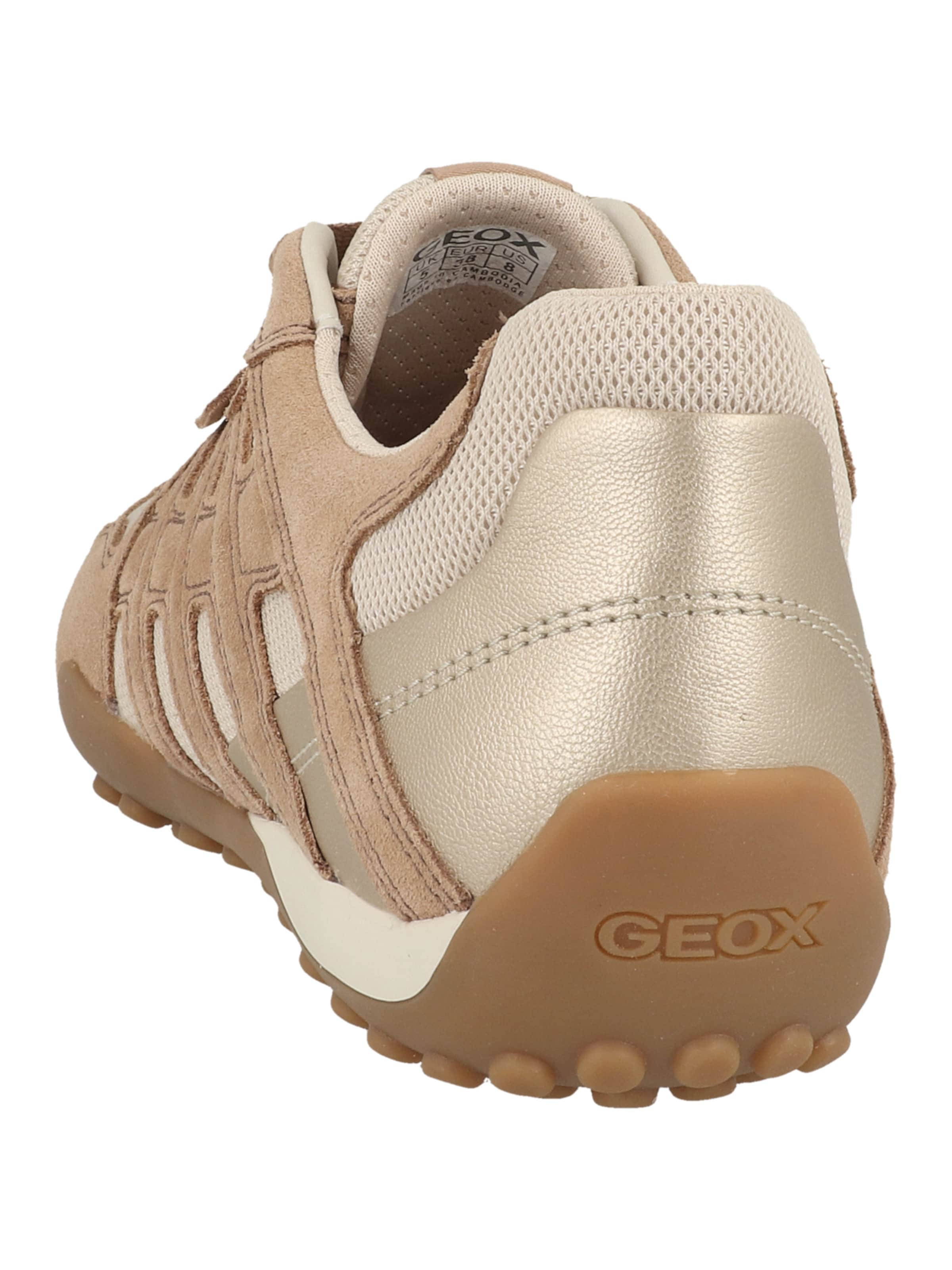GEOX Sneaker 'Snake' in Braun