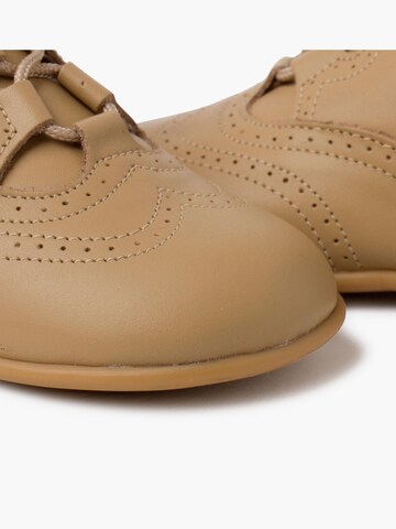 Pisamonas - Zapatos primeros pasos en beige