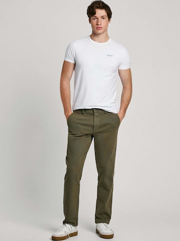 Pepe Jeans Slimfit Hose 'Gymdigo' in Grün