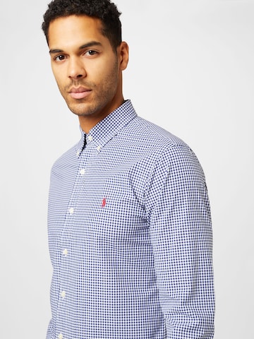 Coupe regular Chemise Polo Ralph Lauren en bleu