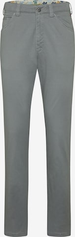 MEYER Regular Chino Pants 'Dublin' in Grey: front