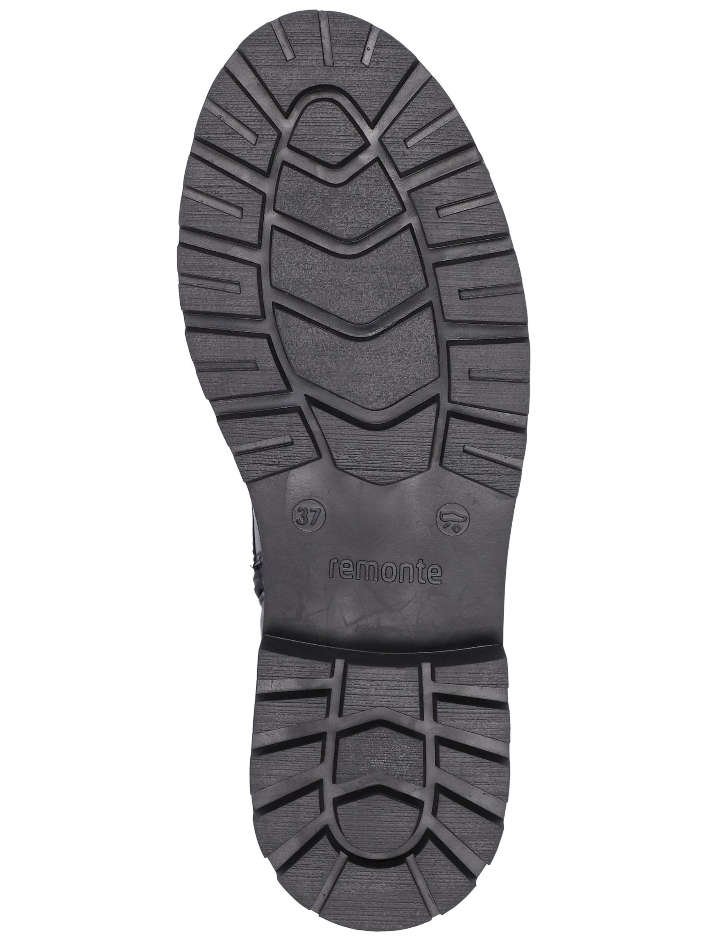 REMONTE Schnürstiefelette in Schwarz