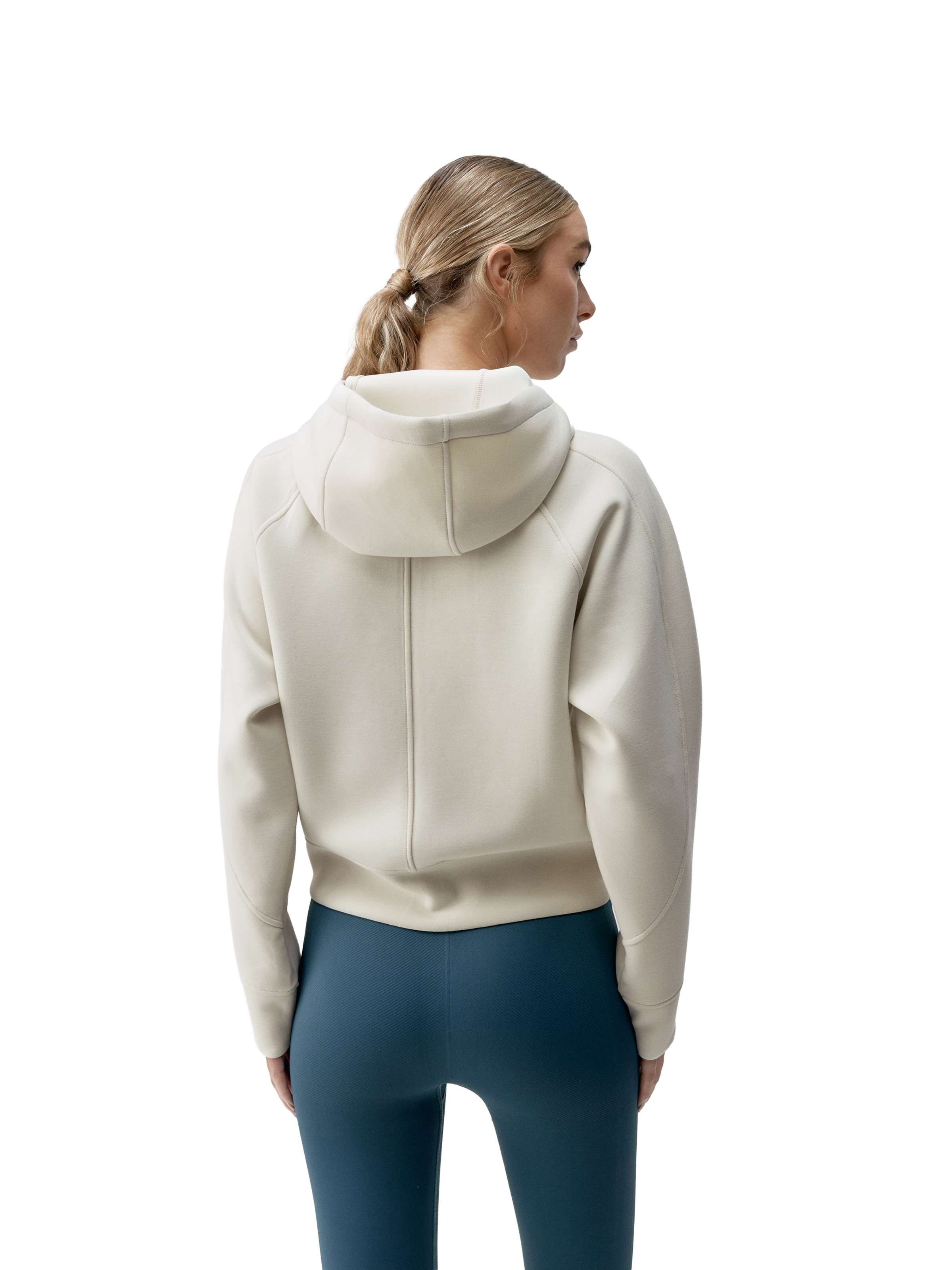 Born Sportief sweatvest 'Elsa' in Beige