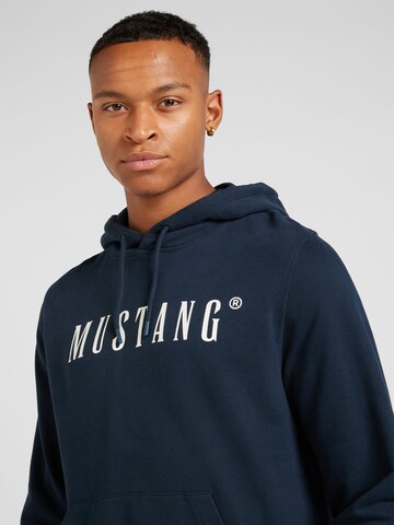 Felpa 'Bronson' di MUSTANG in blu