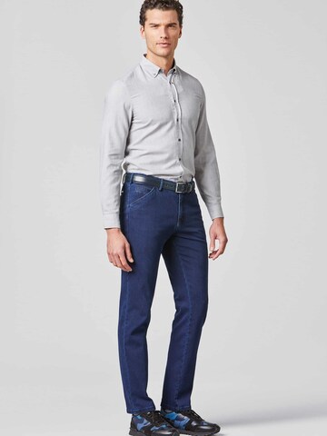 MEYER Slimfit Jeans 'CHICAGO' in Blau