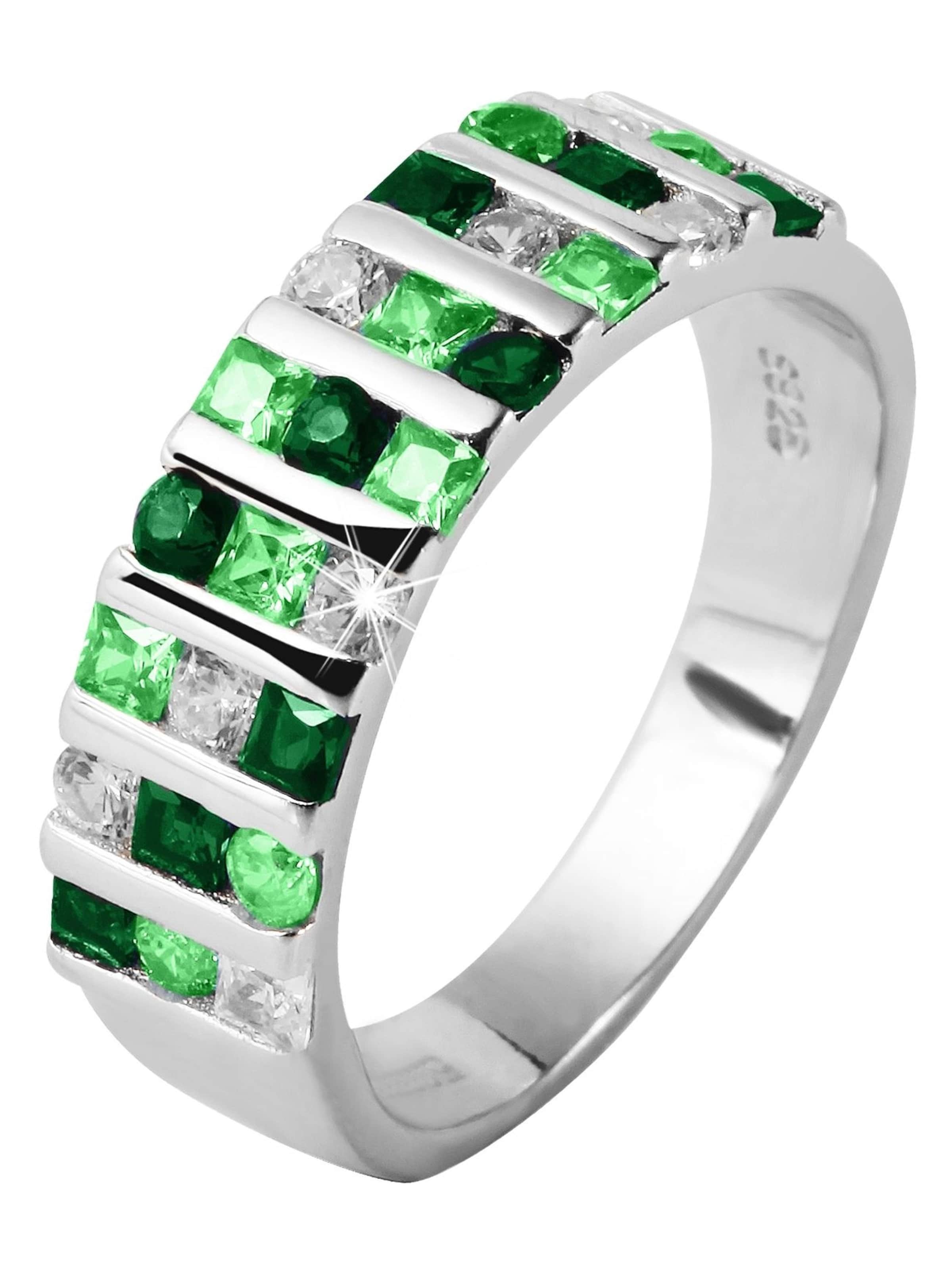 Akzent Ring 'Sterlingsilber hergestellt zusätzlich' in 54 in Silver, Item view