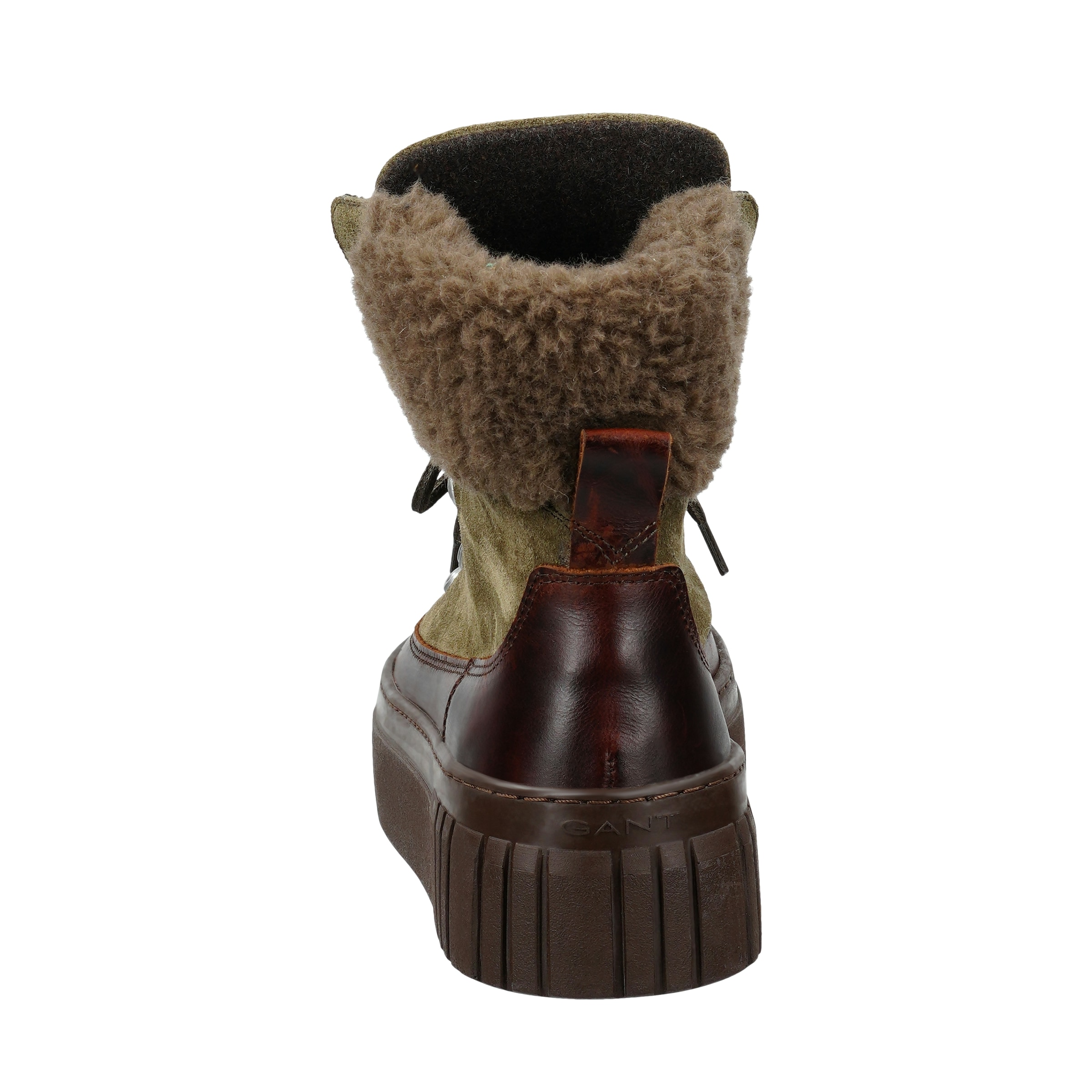 GANT Lace-up bootie in Green