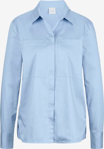 Chemisier MADELEINE en bleu : devant