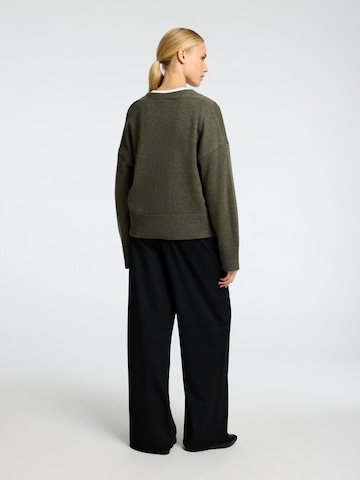 SELECTED FEMME Cardigan i grøn