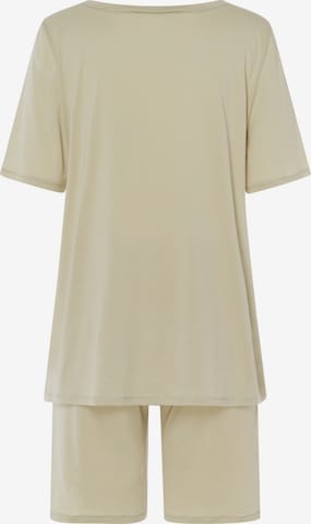Hanro Short Pajama Set in Beige