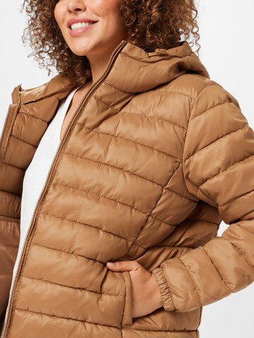 ONLY Carmakoma Between-season jacket 'Tahoe' in Brown