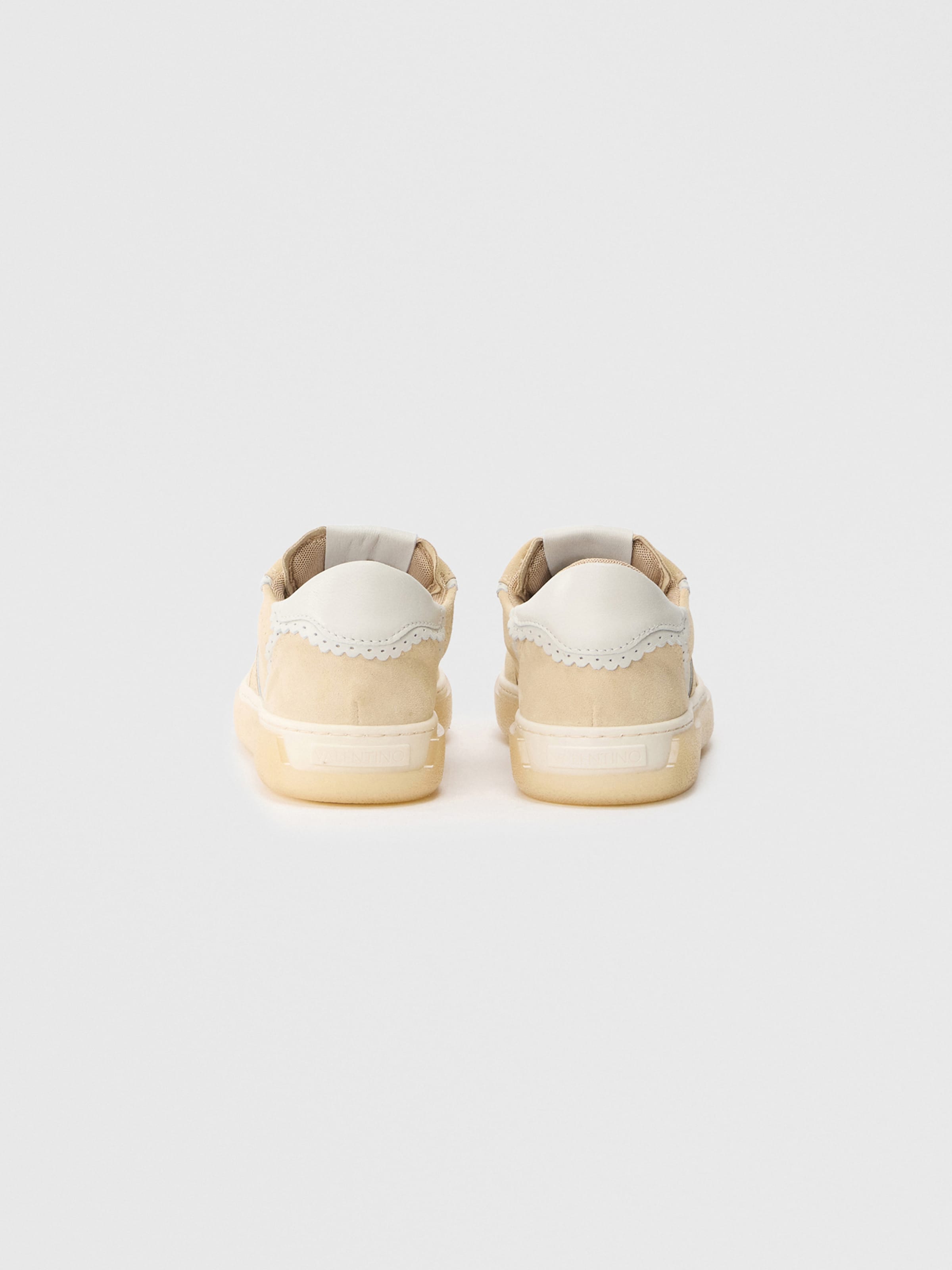 Valentino Shoes Sneaker low 'GLOSSY' pe Crem | ABOUT YOU