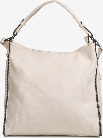 Emma & Kelly Schultertasche in Weiß: predná strana