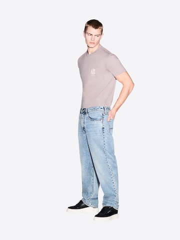 T-Shirt ARMANI EXCHANGE en beige