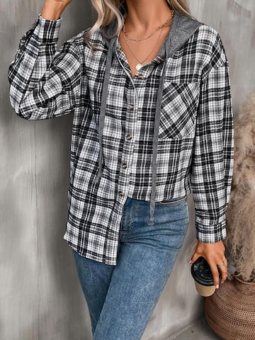 Yesfashion Bluzka w kolorze czarny