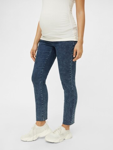 MAMALICIOUS Slim fit Jeans 'Ventura' in Blue: front