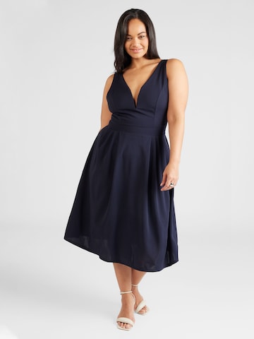 WAL G. Cocktail Dress 'KANDY' in Blue: front