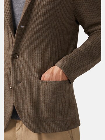 Boggi Milano Knit Cardigan in Brown