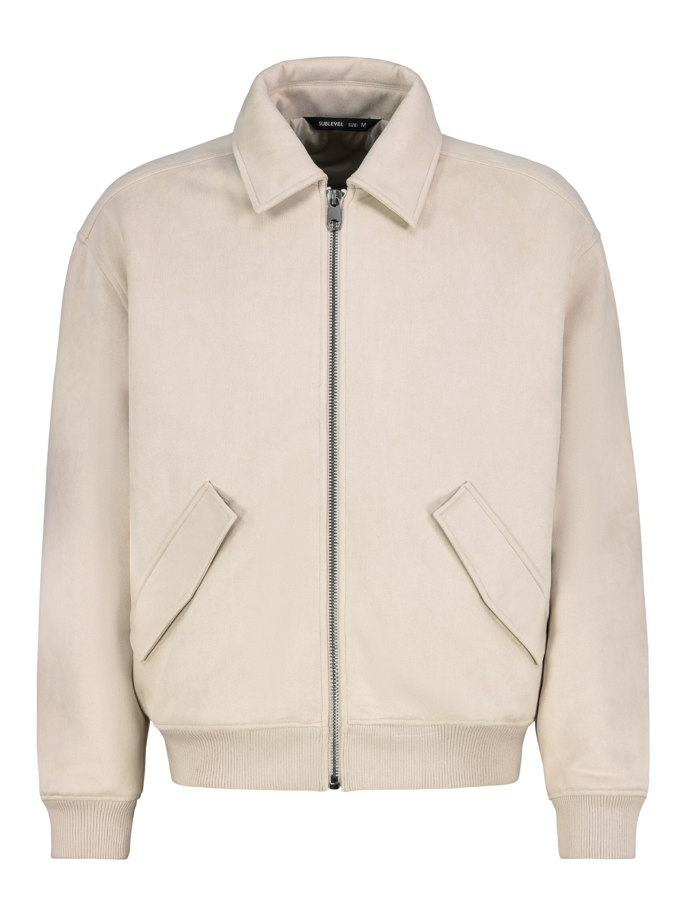 Sublevel Tussenjas in de kleur Ecru, Productweergave