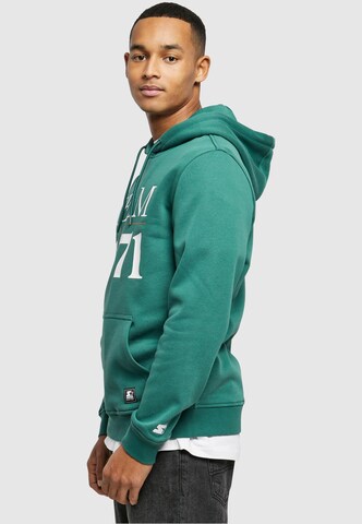 Starter Black Label Sweatshirt 'Team 1971' in Green