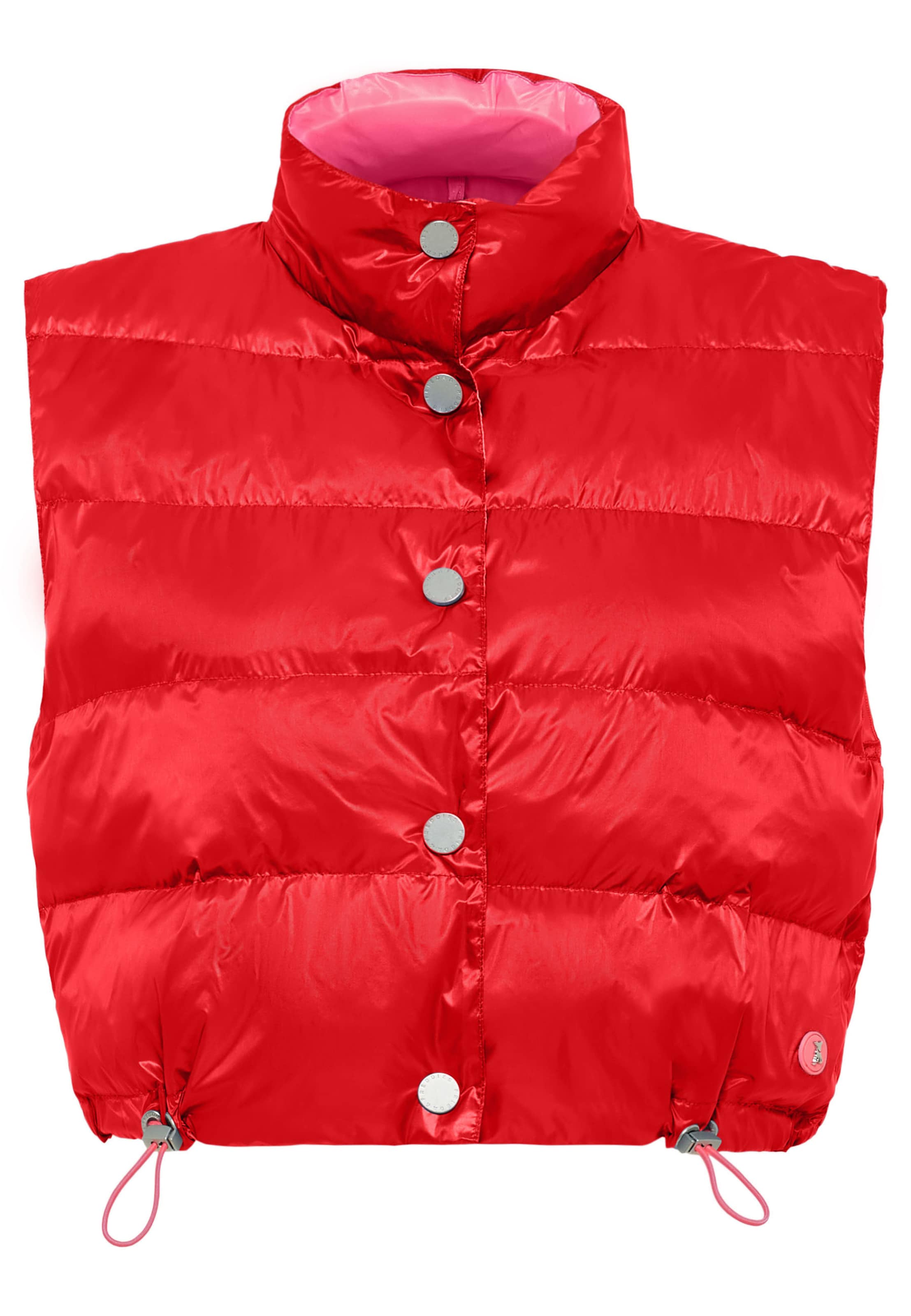 Frieda & Freddies NY Vest 'My Maddy' in Red: front