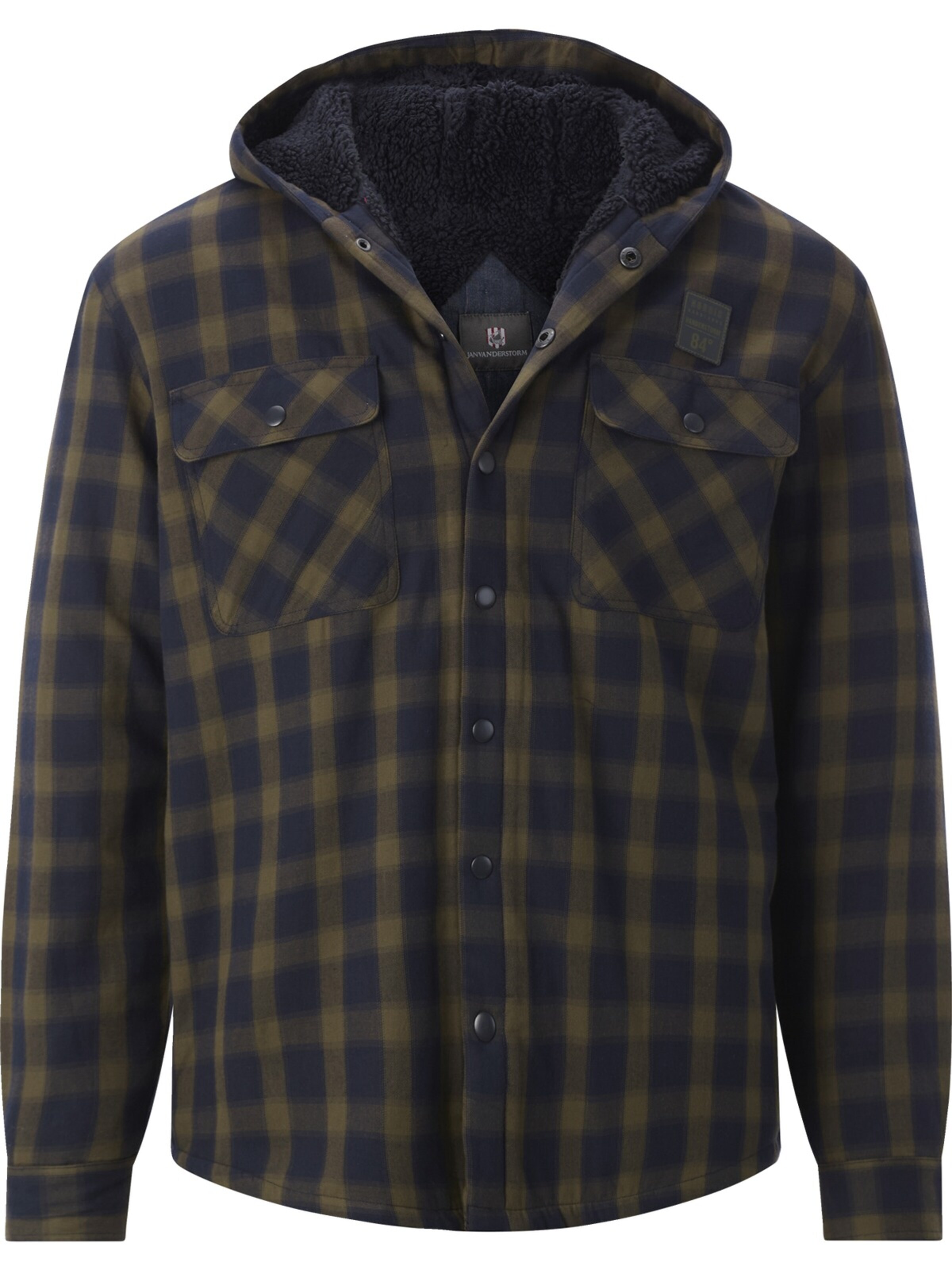 Jan Vanderstorm Between-Season Jacket 'Olsdal ' in Green: front