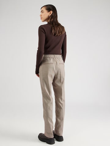 Regular Pantalon à plis ESPRIT en beige