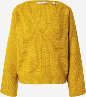 Pull-over ESPRIT en jaune : devant