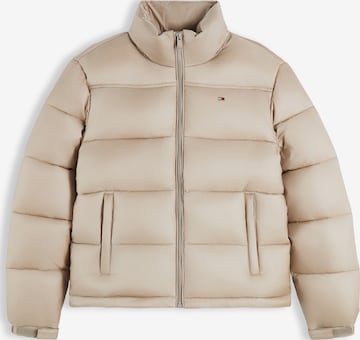 Tommy Jeans Átmeneti dzseki 'ESS' - szürke: elől