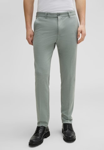 Coupe slim Pantalon chino 'Tius' STRELLSON en vert : devant