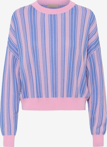 CULTUREPulover 'CUDeny' - roza boja: prednji dio