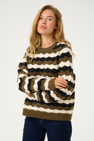 Pull-over 'Anthonia' CULTURE en gris : devant